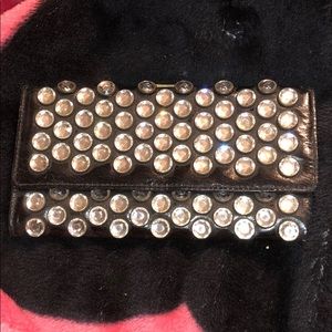 Betsey Johnson Rhinestone black Wallet